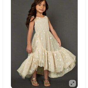 Joyfolie Gracie Dress in Ecru